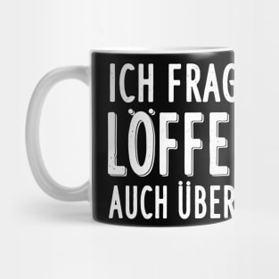 Löffelhund Spruch Savanne Sahara Fan Geschenk Mug